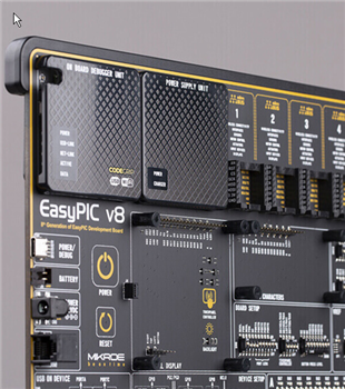 Mikroe MIKROE-3614 EasyPIC v8 Development Board